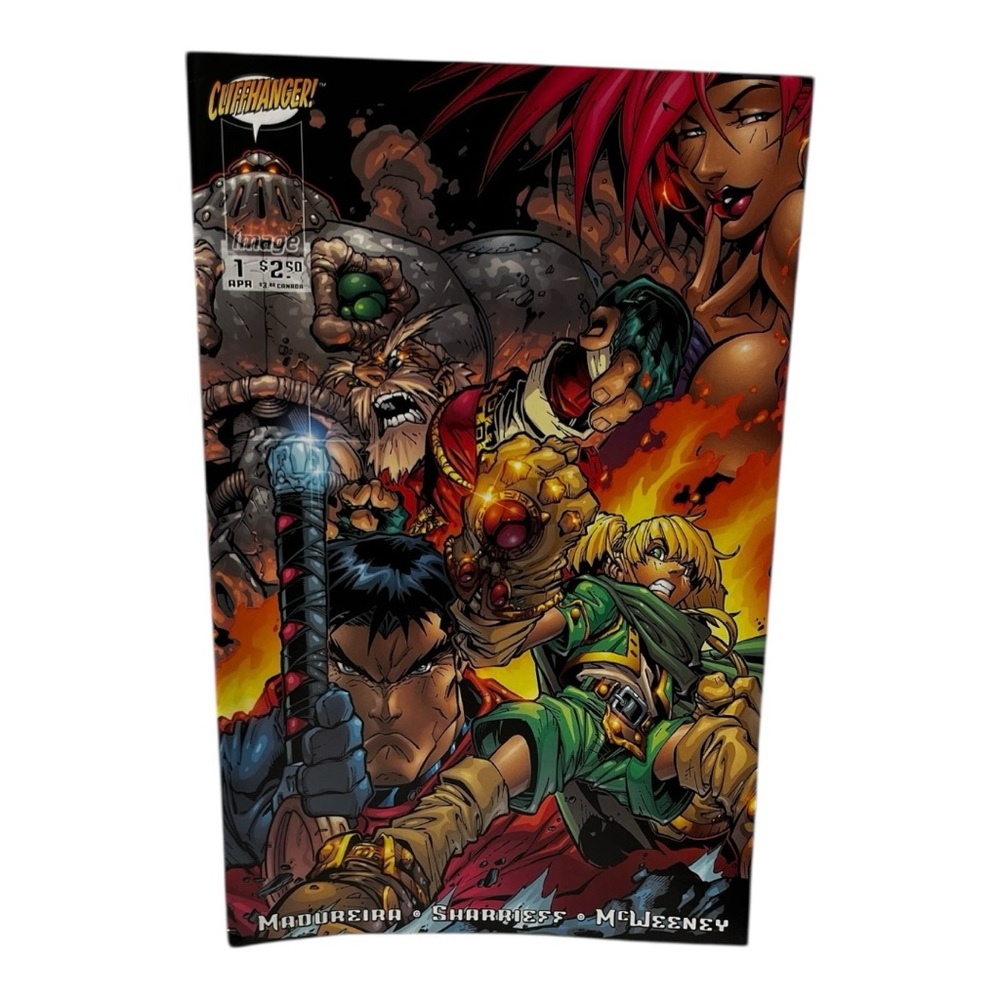 Cliffhangers battle chasers comic book April 1